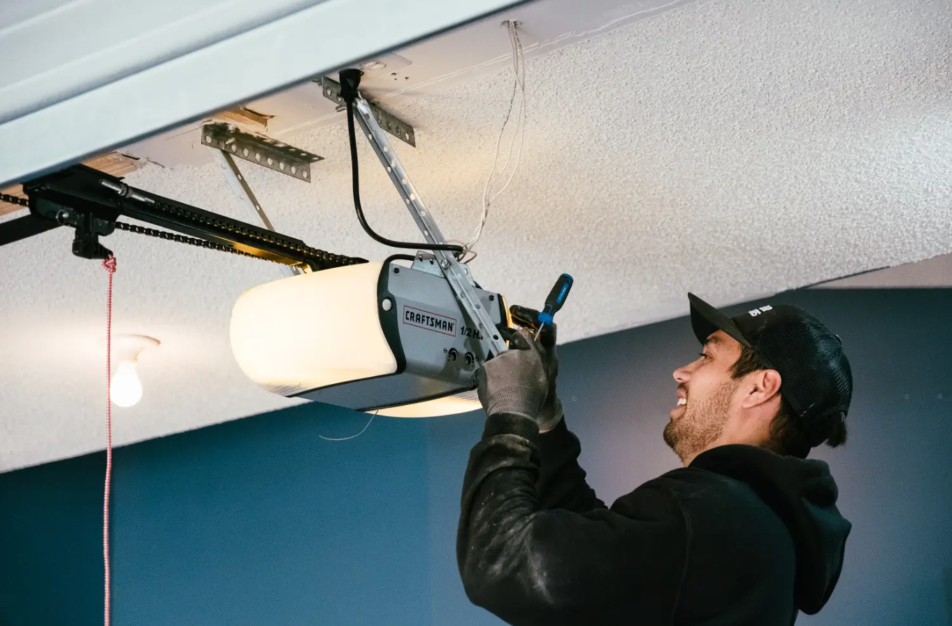 garage door opener installation