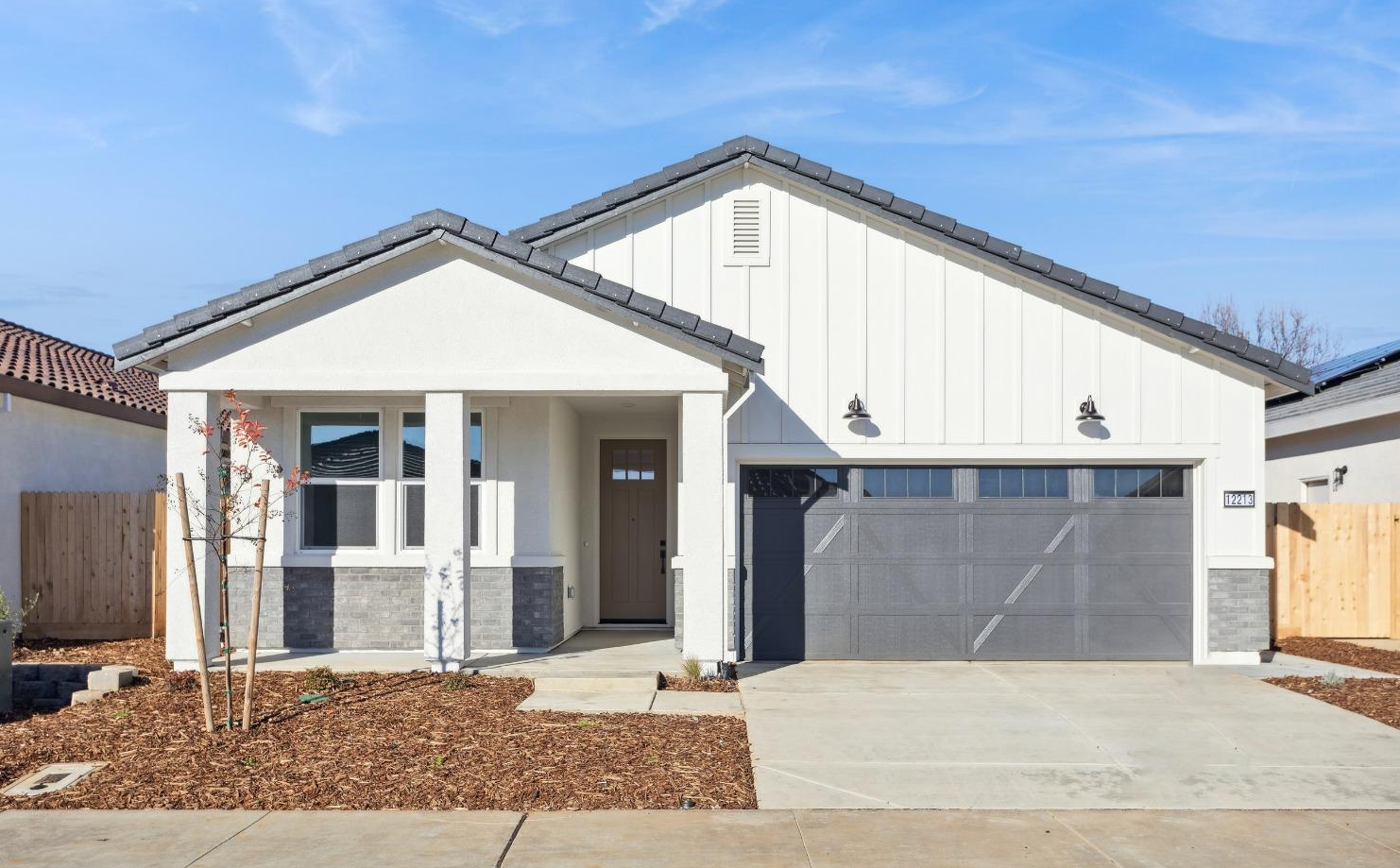 newly build custom garage doors