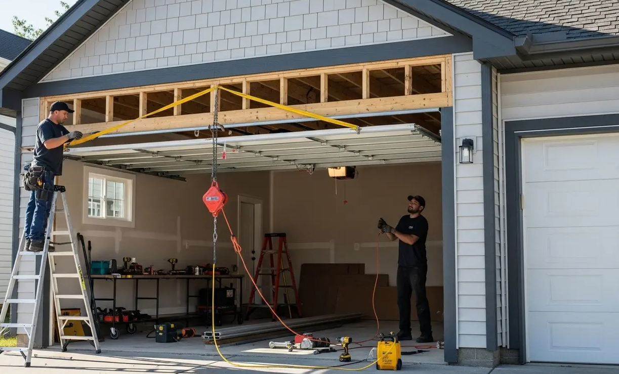 New Residential Garage Door Installation Delray Beach