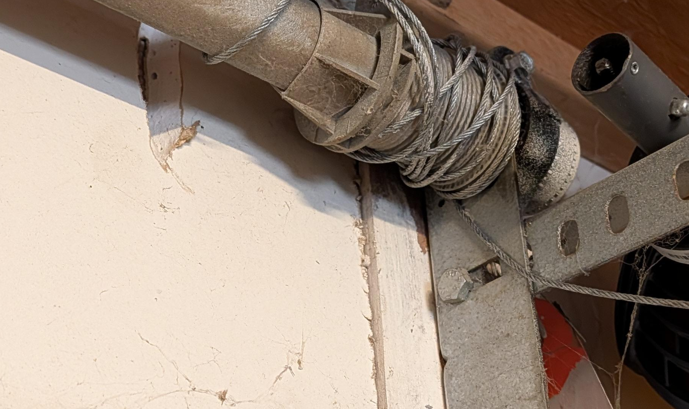 Garage Door Off Track and Cable Repair in Sandalfoot Cove